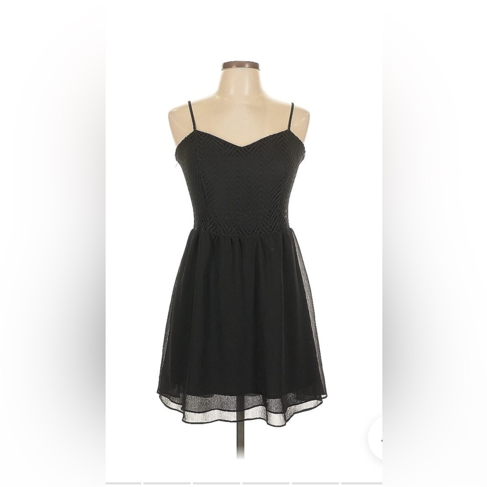 Candie’s Black Juniors Mini Dress
